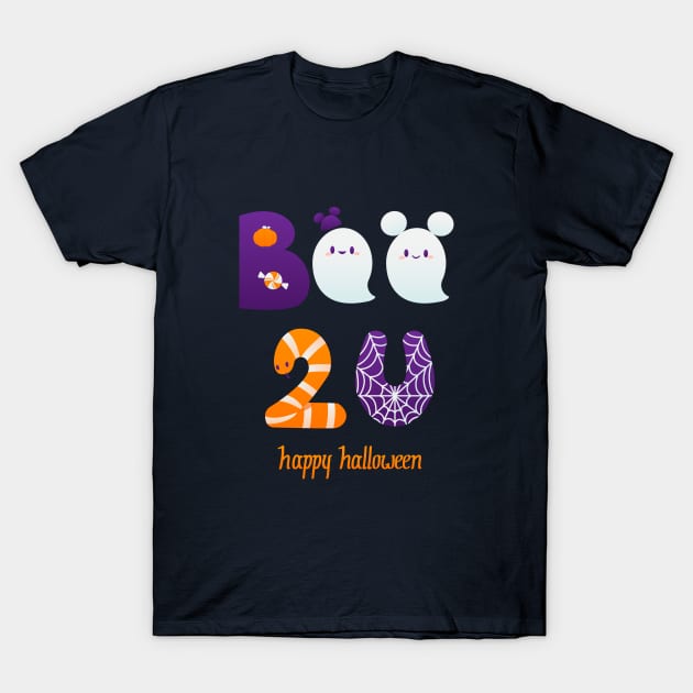 BOO 2 U T-Shirt by HollieBallardArtist